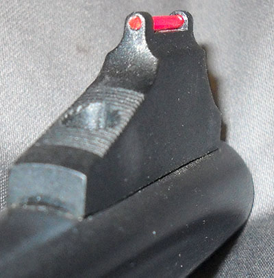 detail, Circuit Judge front sight